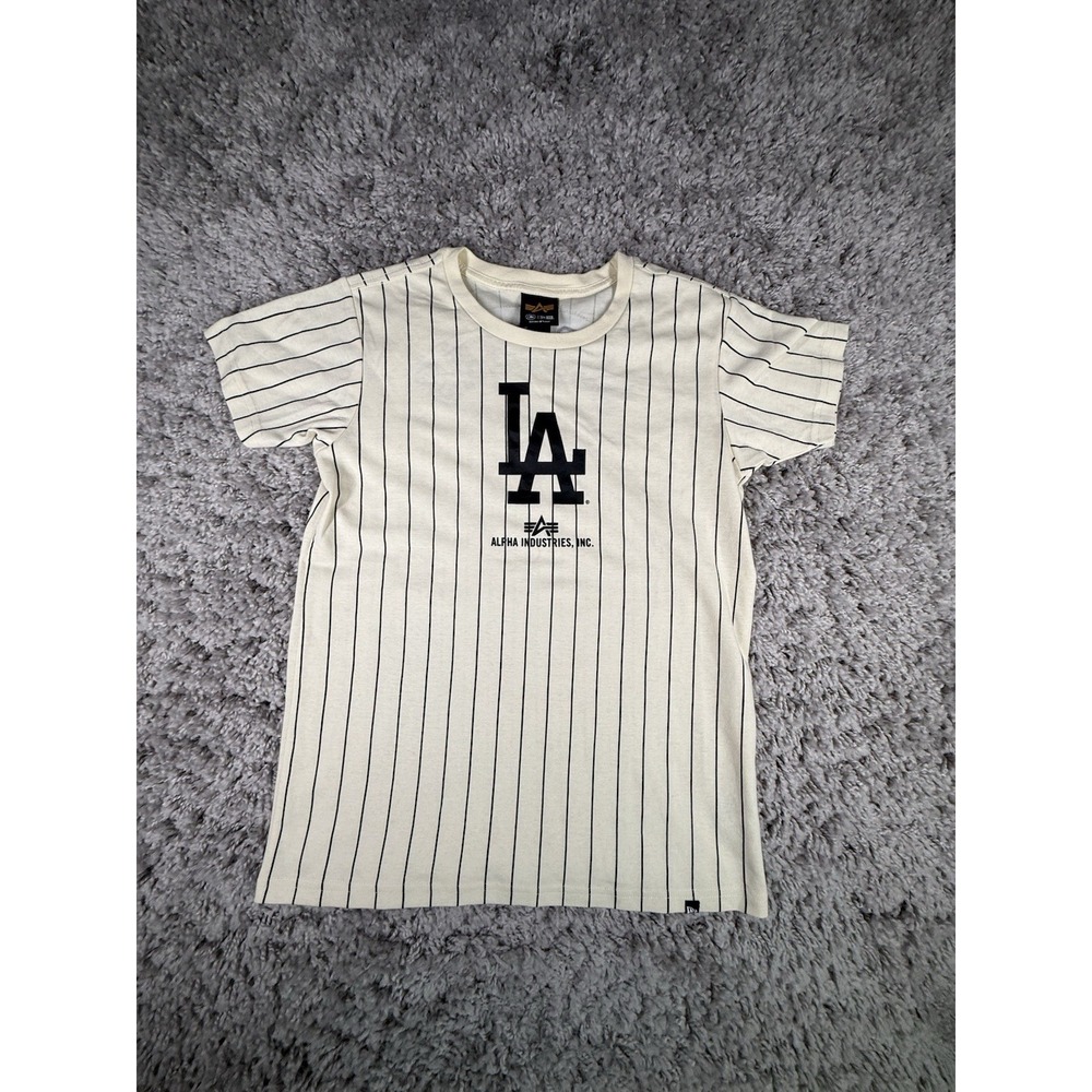 Alpha Industries X‎ New Era Los Angeles Dodgers Tee Size Small EUC